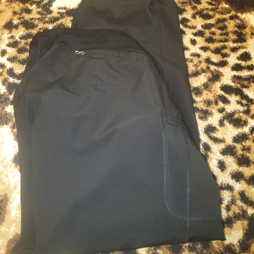 2xl Cherokee Infinity Black Scrub Pants